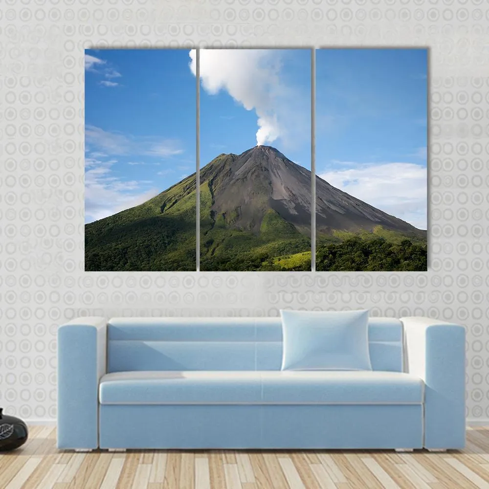 Arenal Volcano  Costa Rica Canvas Wall Art