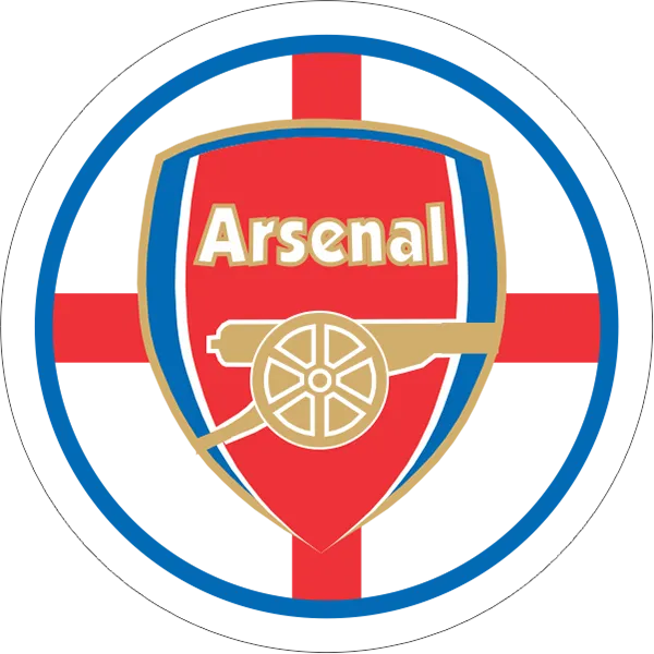 Arsenal Team Round Decal