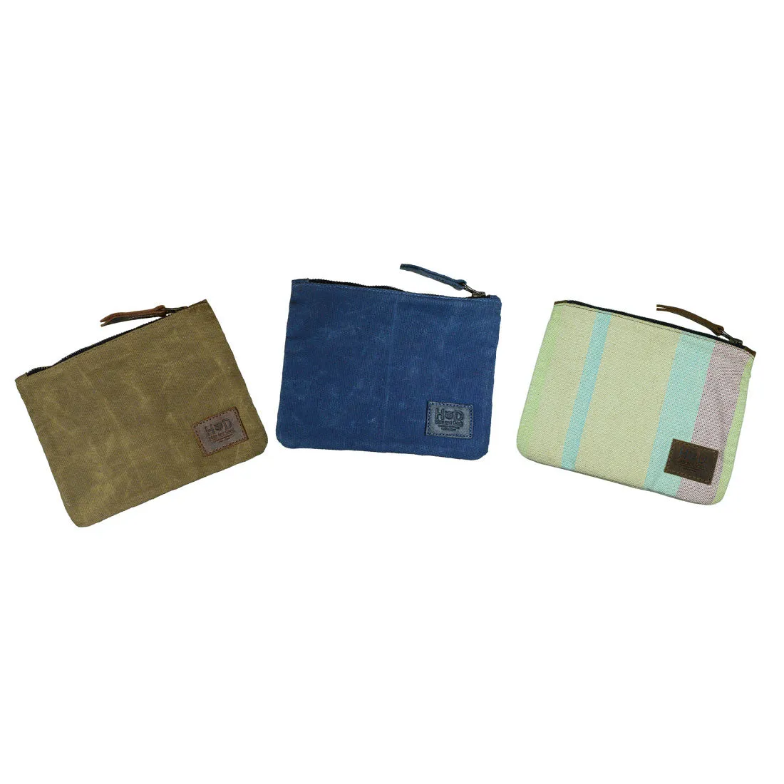 Artisan Canvas Zippered Pouch