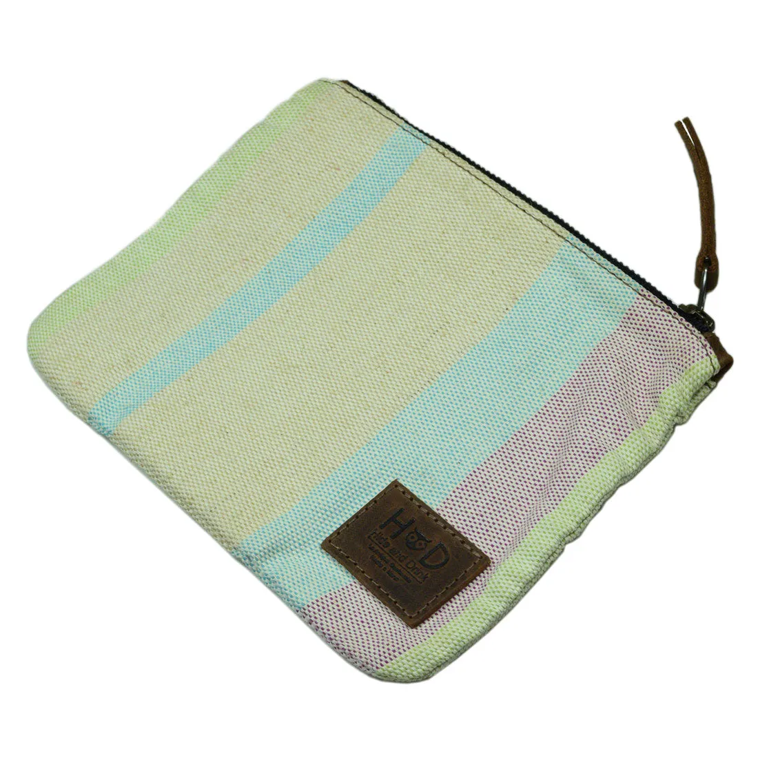 Artisan Canvas Zippered Pouch