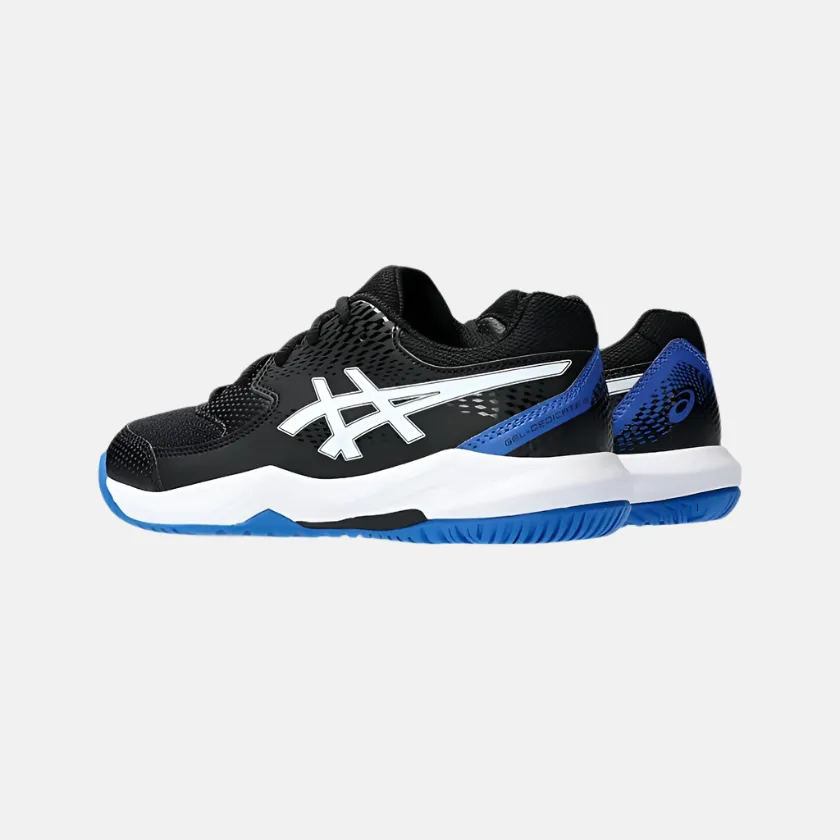 Asics GEL-DEDICATE 8 GS Kids Tennis Shoes -Black/Tuna Blue