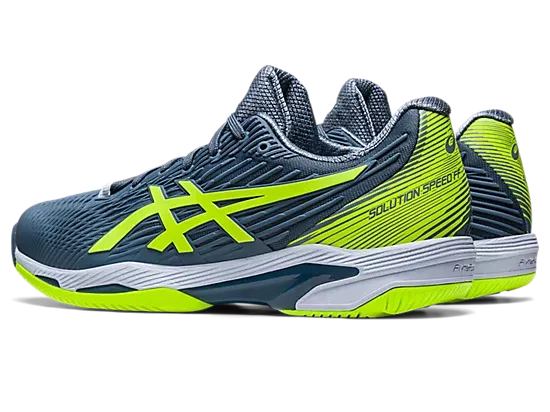 Asics Solution Speed FF 2 (Steel Blue/Hazard Green)