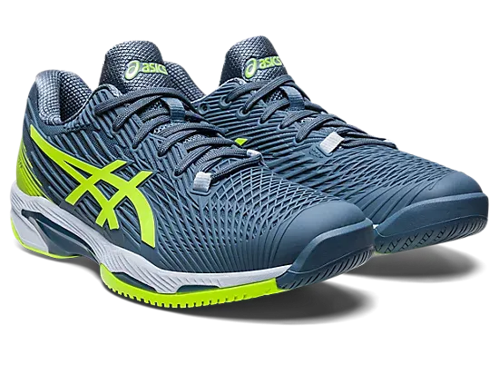 Asics Solution Speed FF 2 (Steel Blue/Hazard Green)