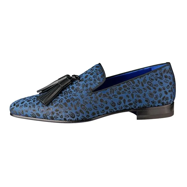 Azure Ghepardo Tassel Loafer