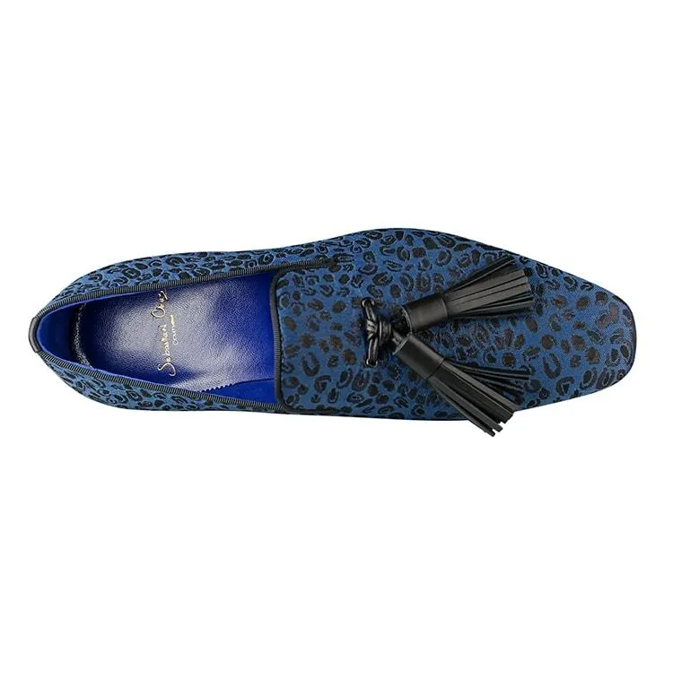 Azure Ghepardo Tassel Loafer