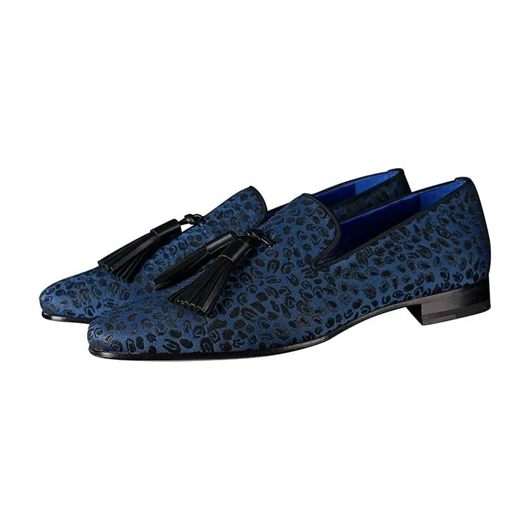 Azure Ghepardo Tassel Loafer