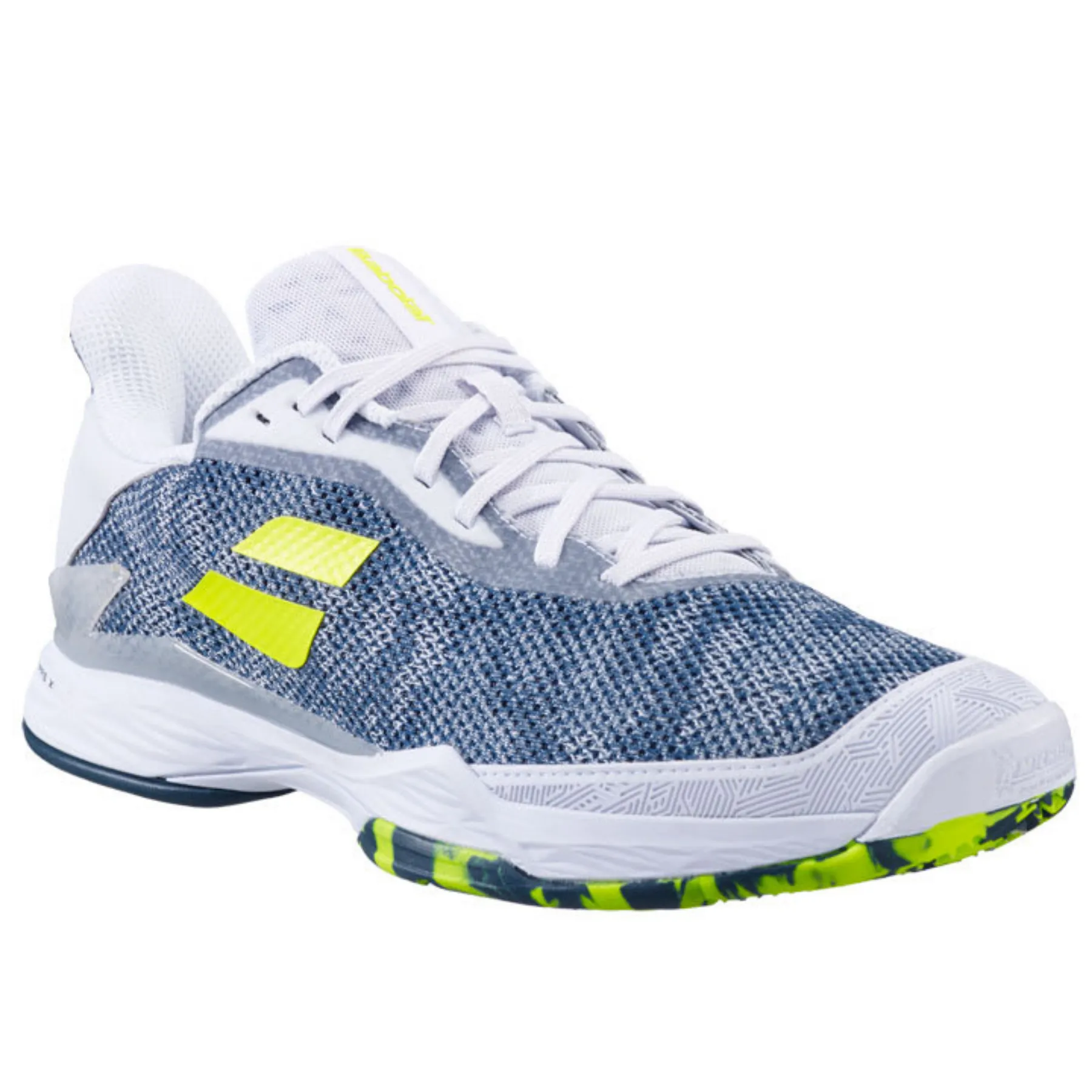 Babolat Jet Tere Clay Men's Tennis Shoes -  White/Dark Blue