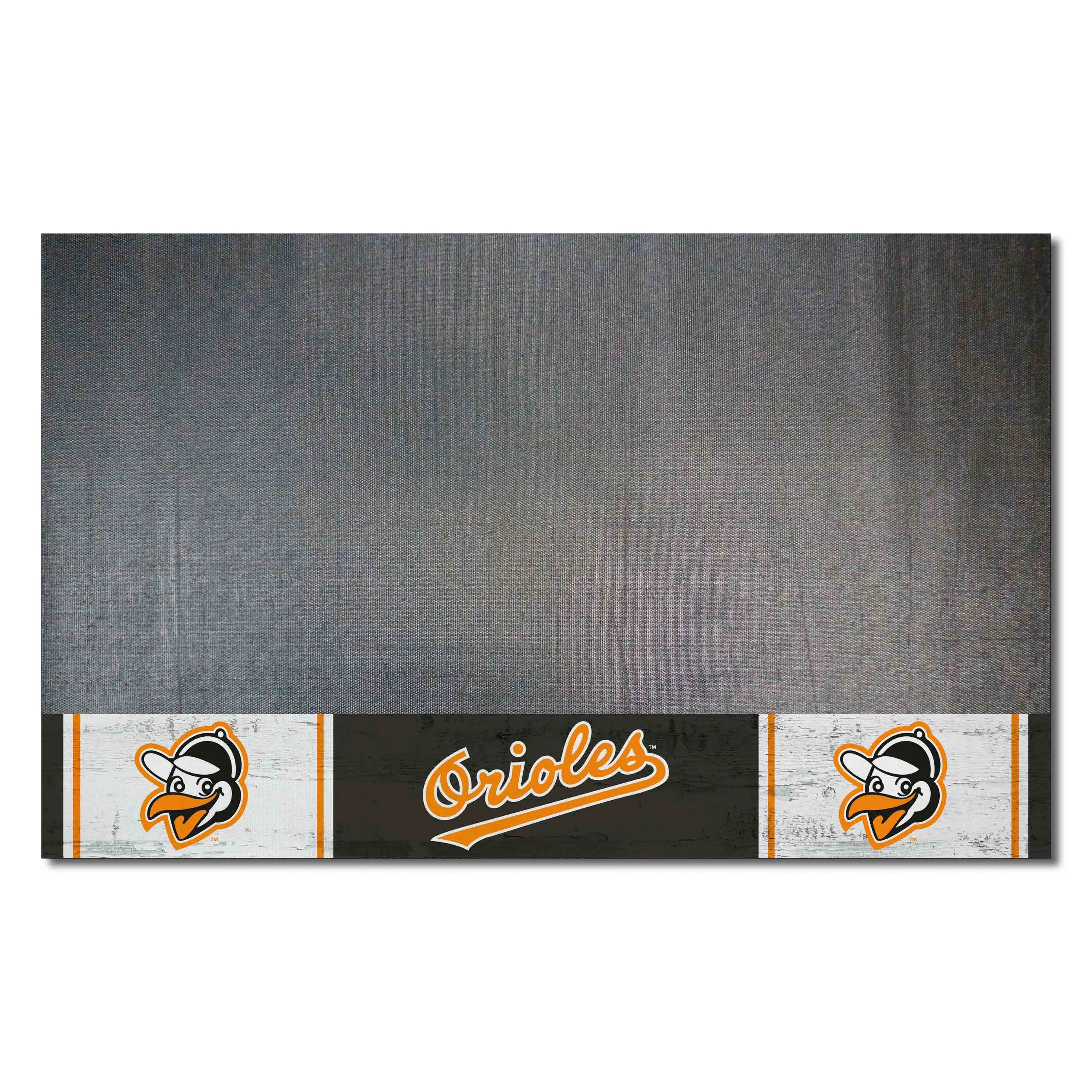 Baltimore Orioles Vinyl Grill Mat - 26in. x 42in. 1954 Retro Logo