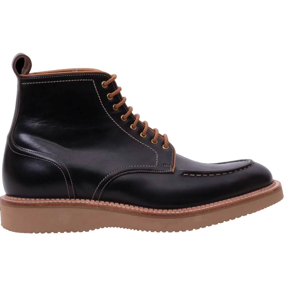 BARKER Indiana Boots - Mens - Black Waxy Calf