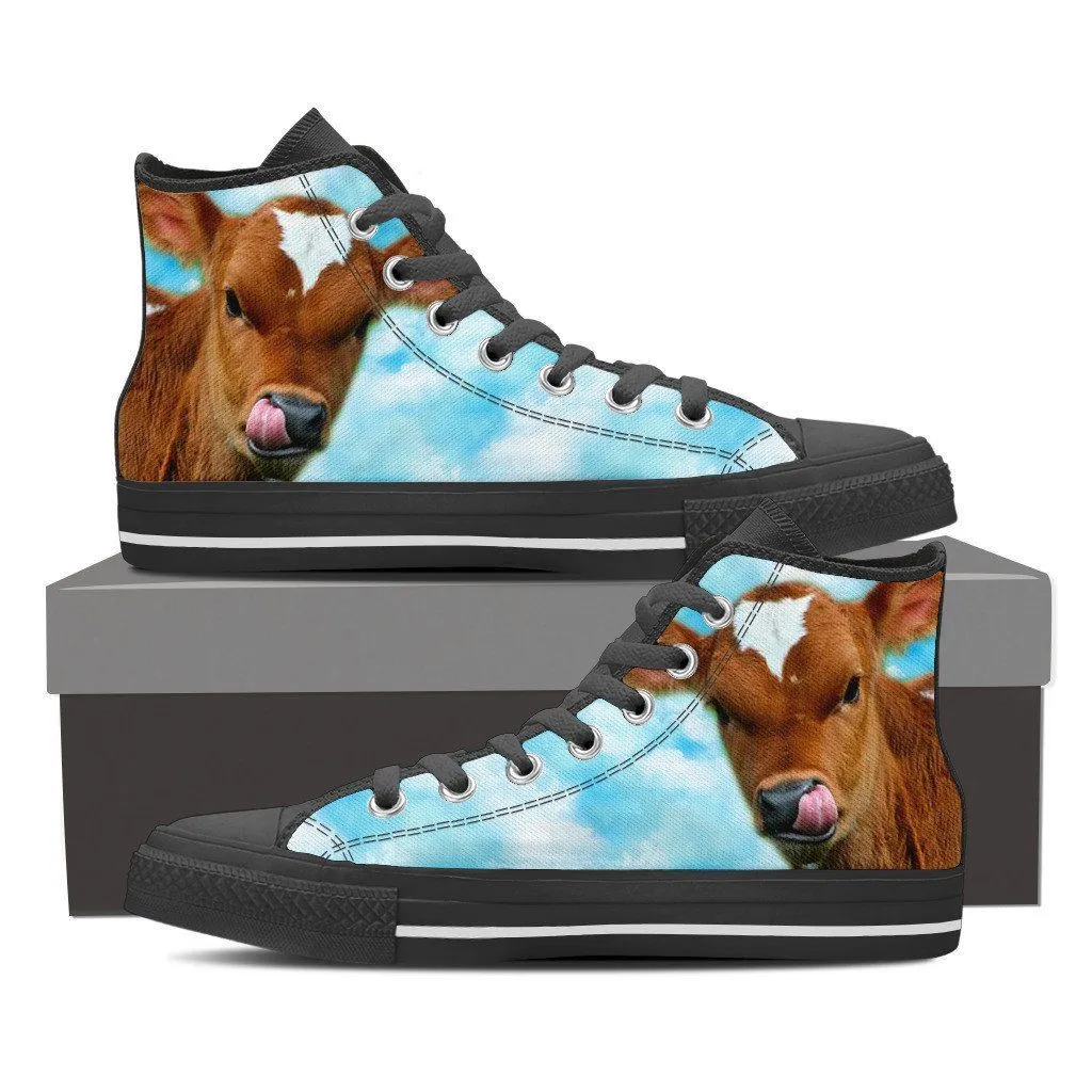 Beautiful Cow #6 Women's High Top