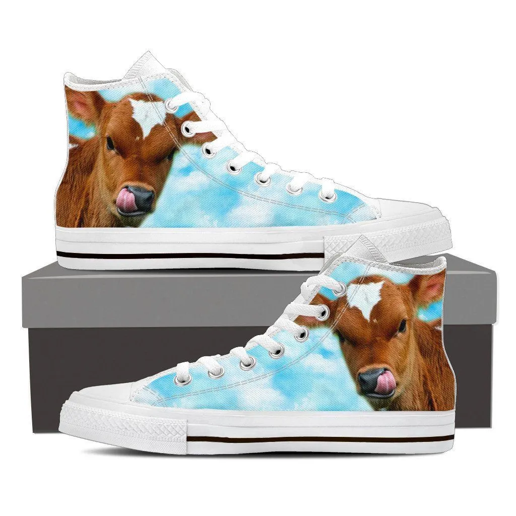 Beautiful Cow #6 Women's High Top