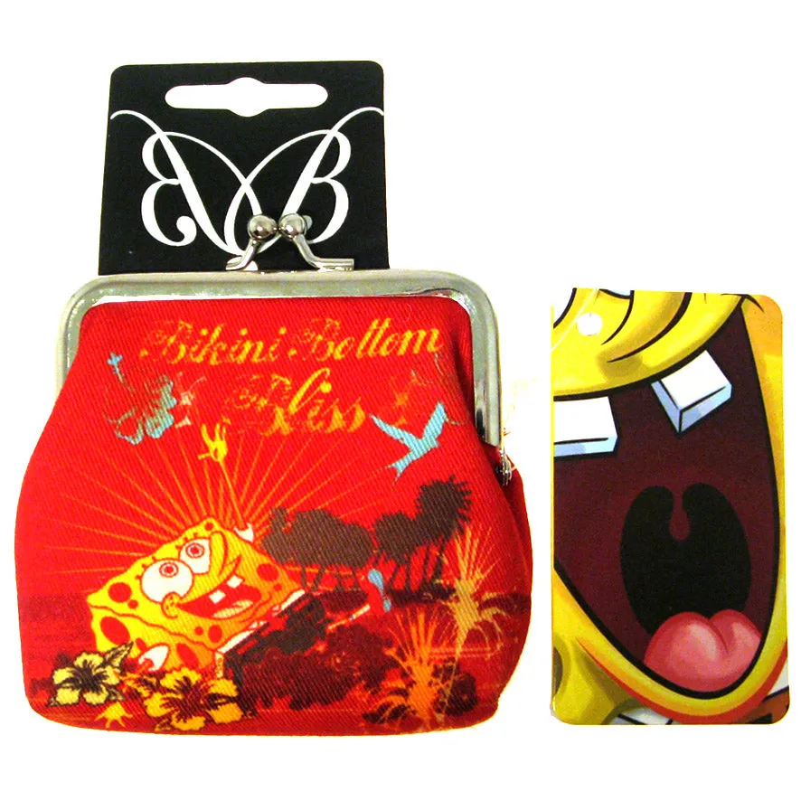 Bikini Bottom Bliss Sponge Bob Coin Purse