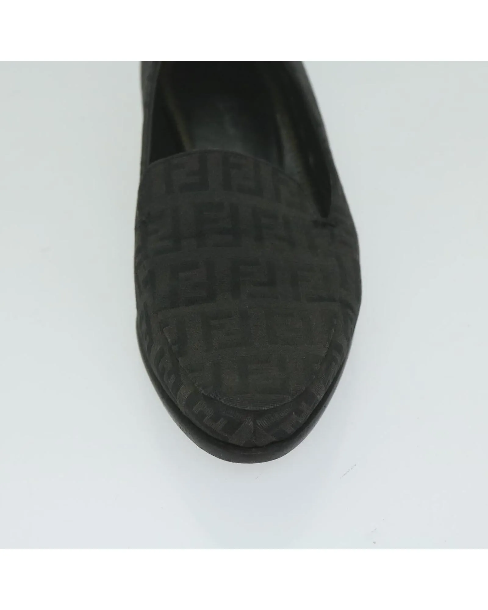 Black Canvas Zucchino Loafers - Italian Made