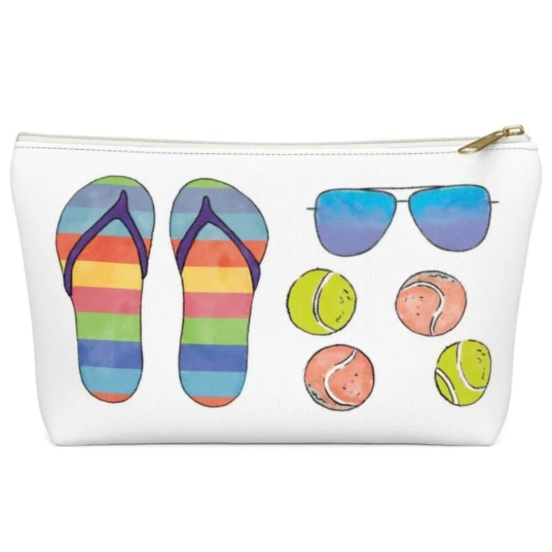 Bloom Designs Zip Pouch - Flip Flops