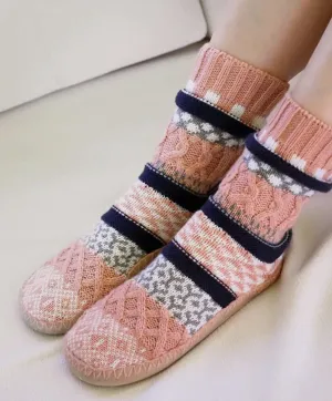 Blush Slipper Socks