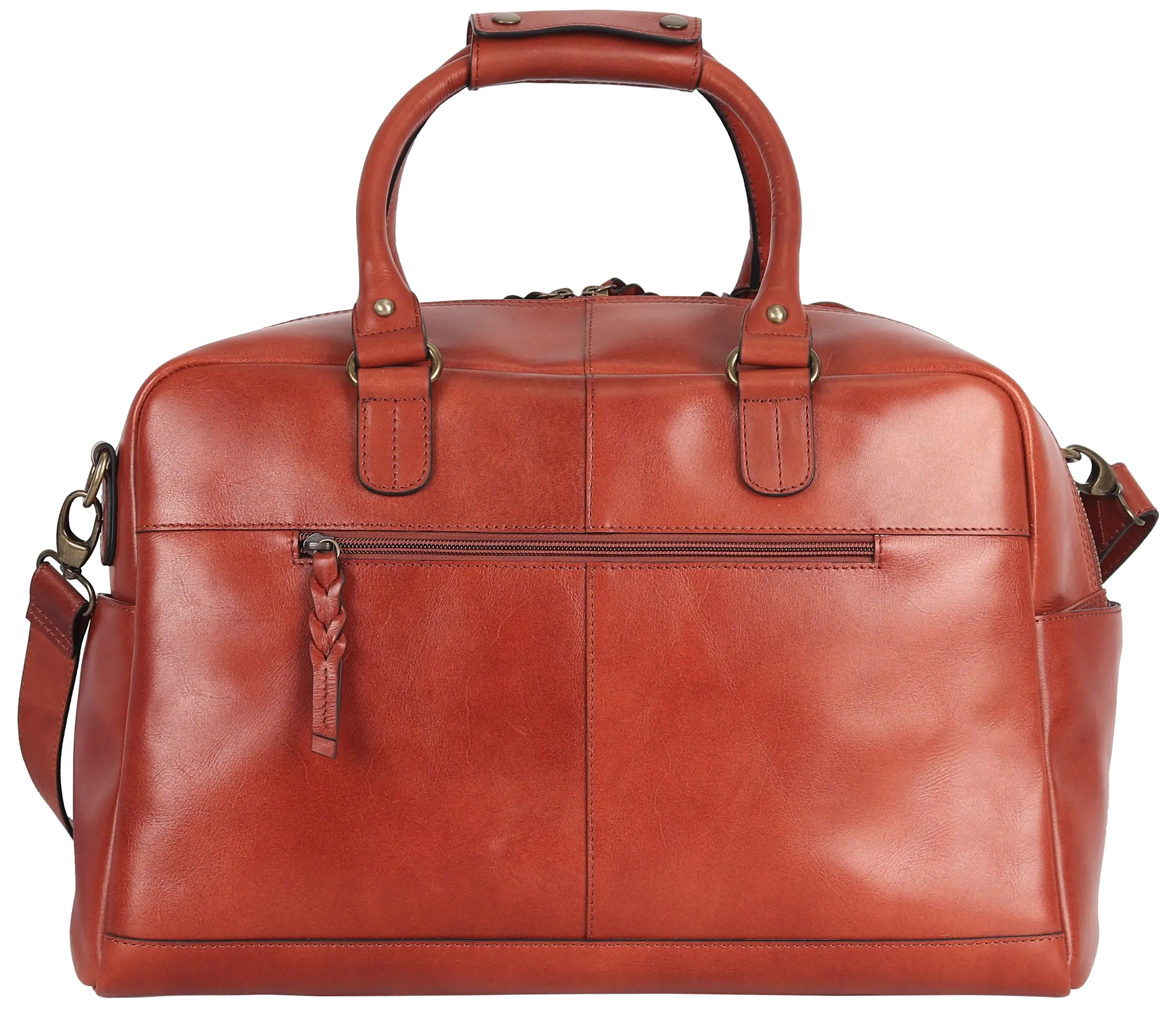 BOL Quality Leather Carry on Duffle Bag