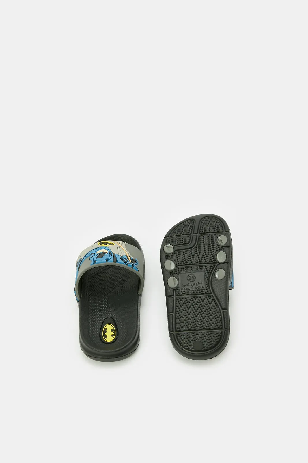 Boys Grey Batman Slide