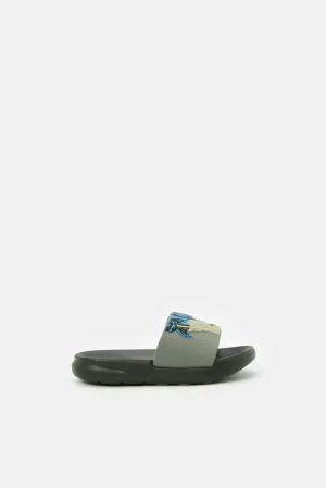 Boys Grey Batman Slide