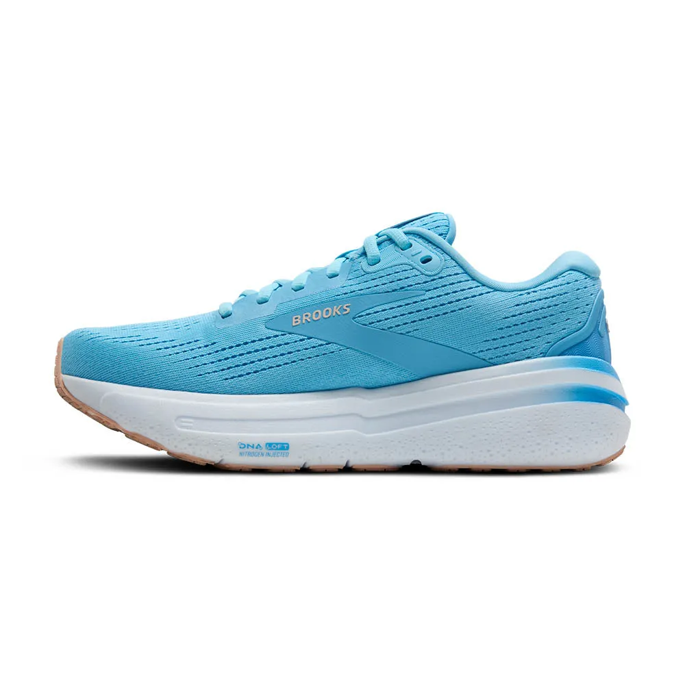 Brooks Ghost Max 2 (Womens) - Baltic Sea/Bonnie Blue/Peach