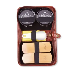 Burrows & Hare Travel Shoe Shine Kit