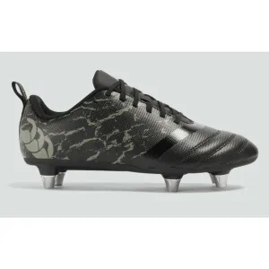 Canterbury Kids Rugby Boot Stampede Team SG Jnr Black/Gravity Grey