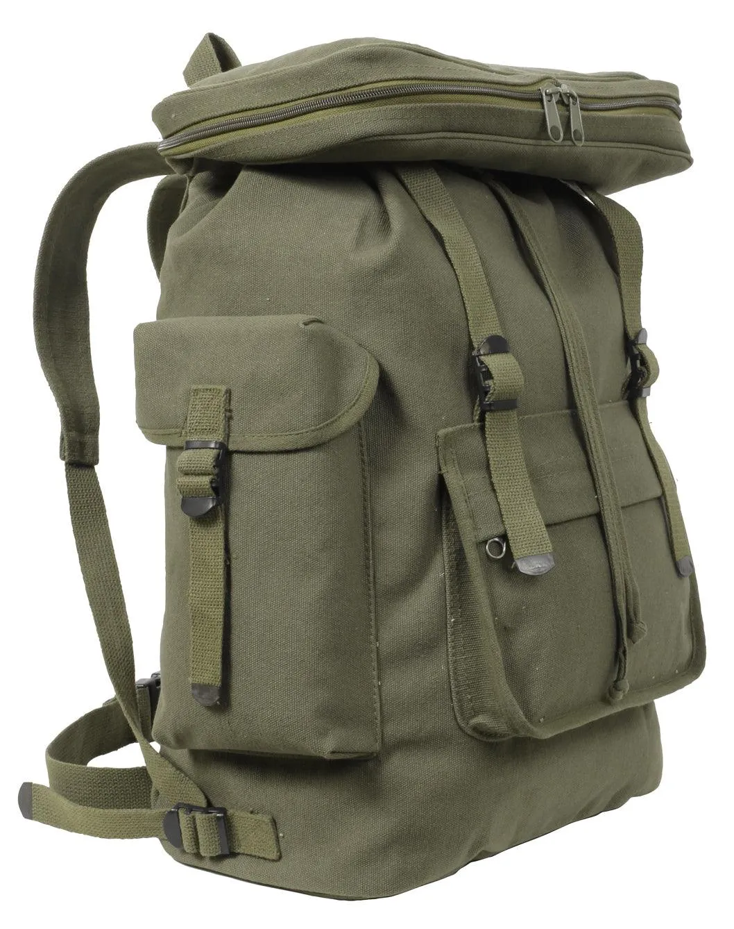 Canvas European Style Rucksack by Rothco