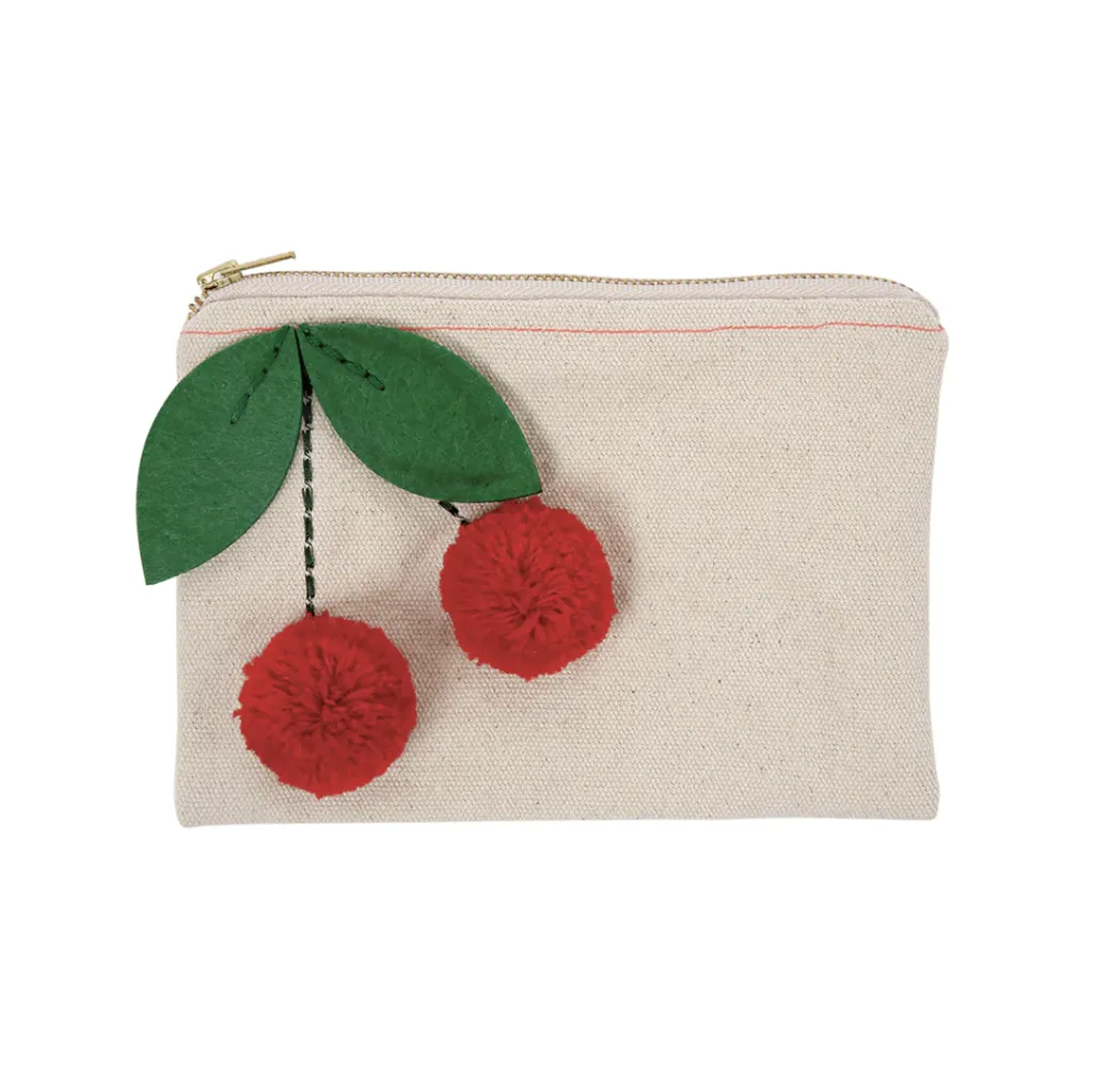 Canvas Pouch | Cherry