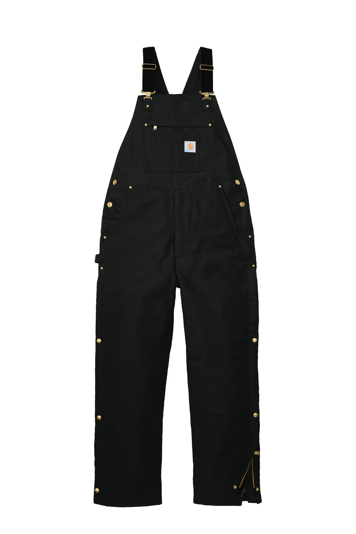 Carhartt® Firm Duck Insulated Bib Overalls