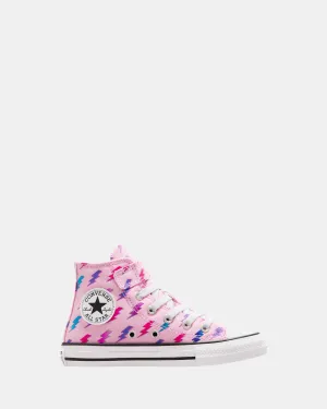 Chuck Taylor All Star 1v Hi Electric Bolt Youth Tongue Tied/Astral Pink