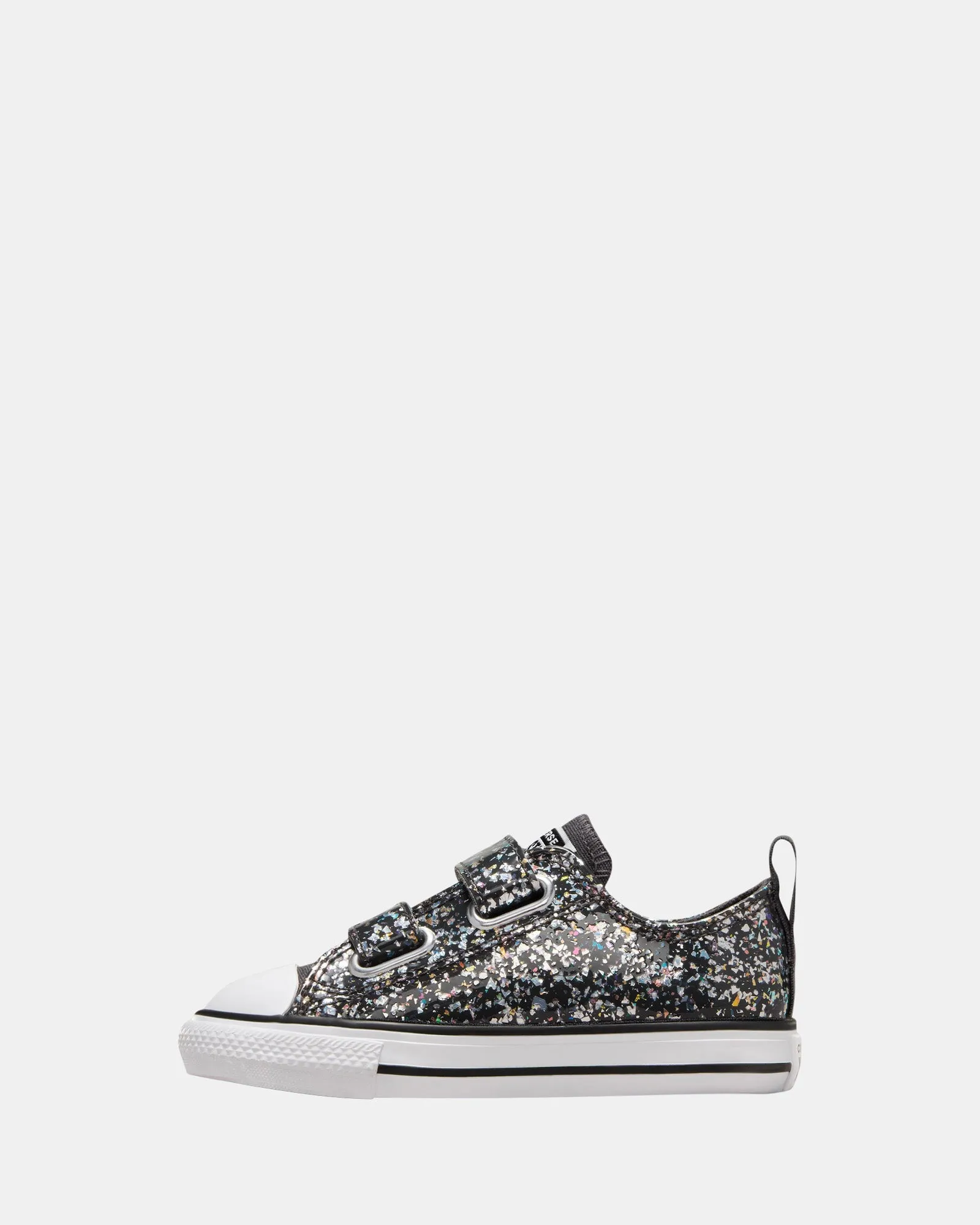 Chuck Taylor All Star 1v Shimmer Infant Dark Matter/White