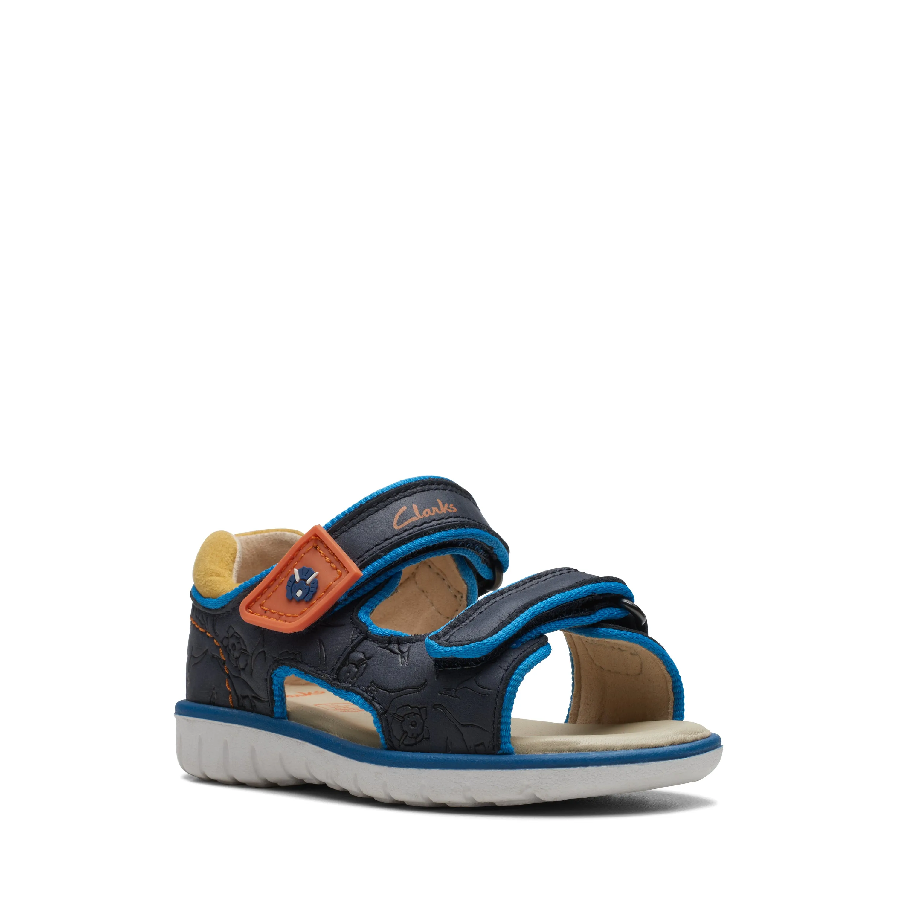 Clarks Roam Plane Boys Navy Sandal