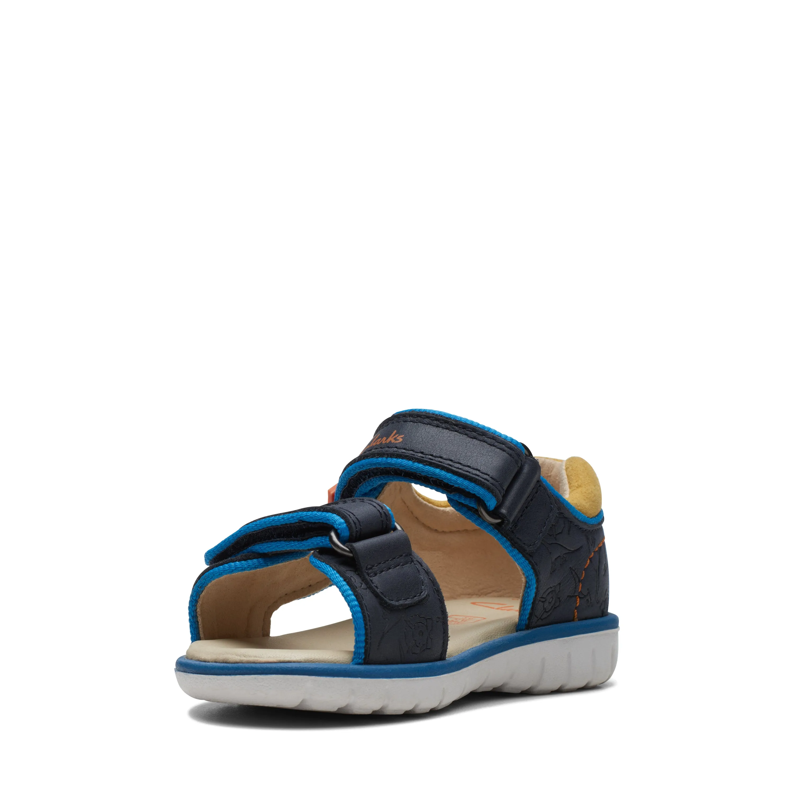 Clarks Roam Plane Boys Navy Sandal