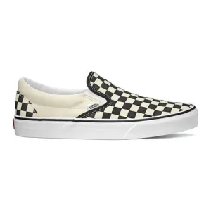 Classic Slip-On Shoe - Checkerboard/White