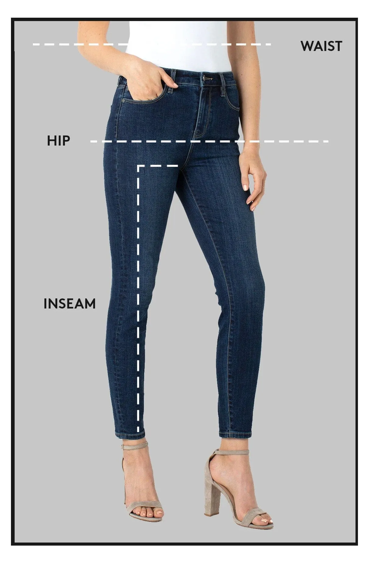 CLASSIC STRAIGHT HIGH RISE JEAN