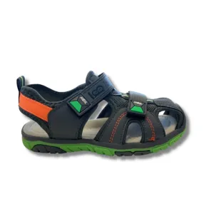 Closed Toe Sporty Boys Grey Sandal