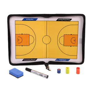 Coaches Vision Dry Erase Basketball Magnetic Board - Marker, Magnets and Eraser