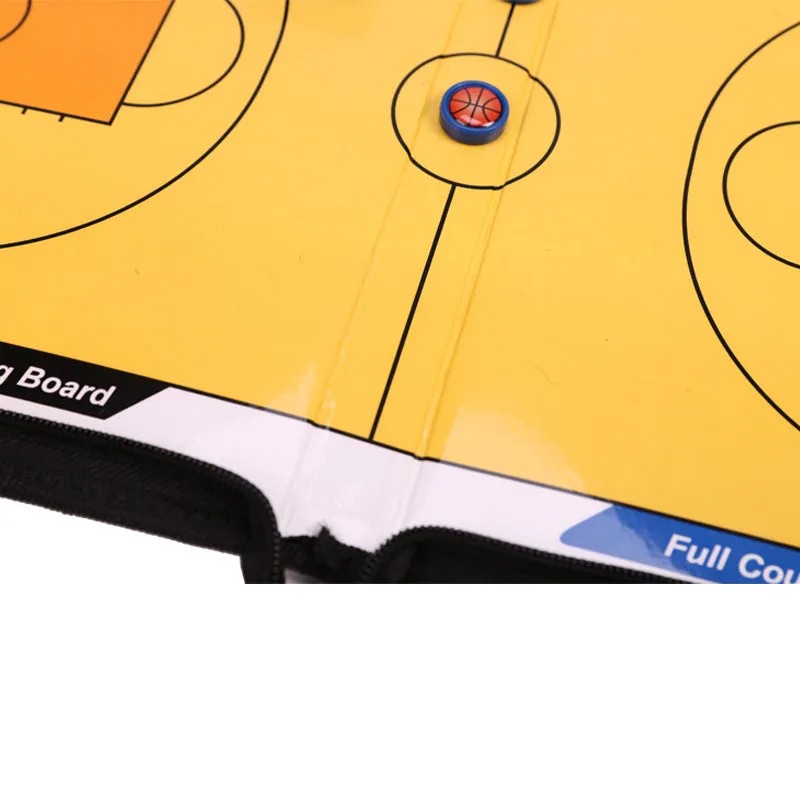 Coaches Vision Dry Erase Basketball Magnetic Board - Marker, Magnets and Eraser