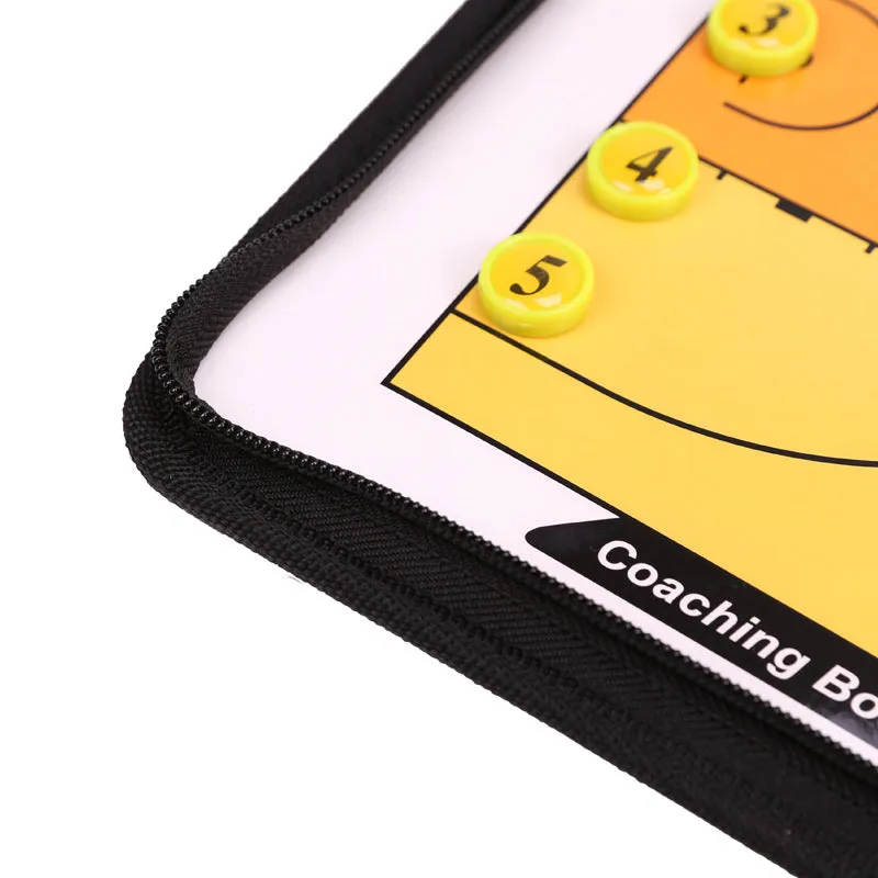 Coaches Vision Dry Erase Basketball Magnetic Board - Marker, Magnets and Eraser