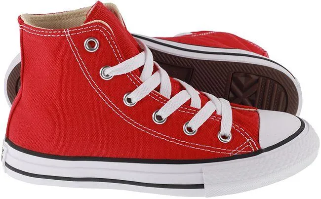 Converse Shoes Kids Chuck Taylor Hi Red