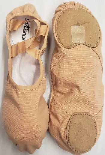 Dasha -- Stretch Canvas Split Sole Ballet