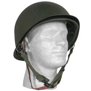 Deluxe M1 Style Steel Combat Helmet and Liner