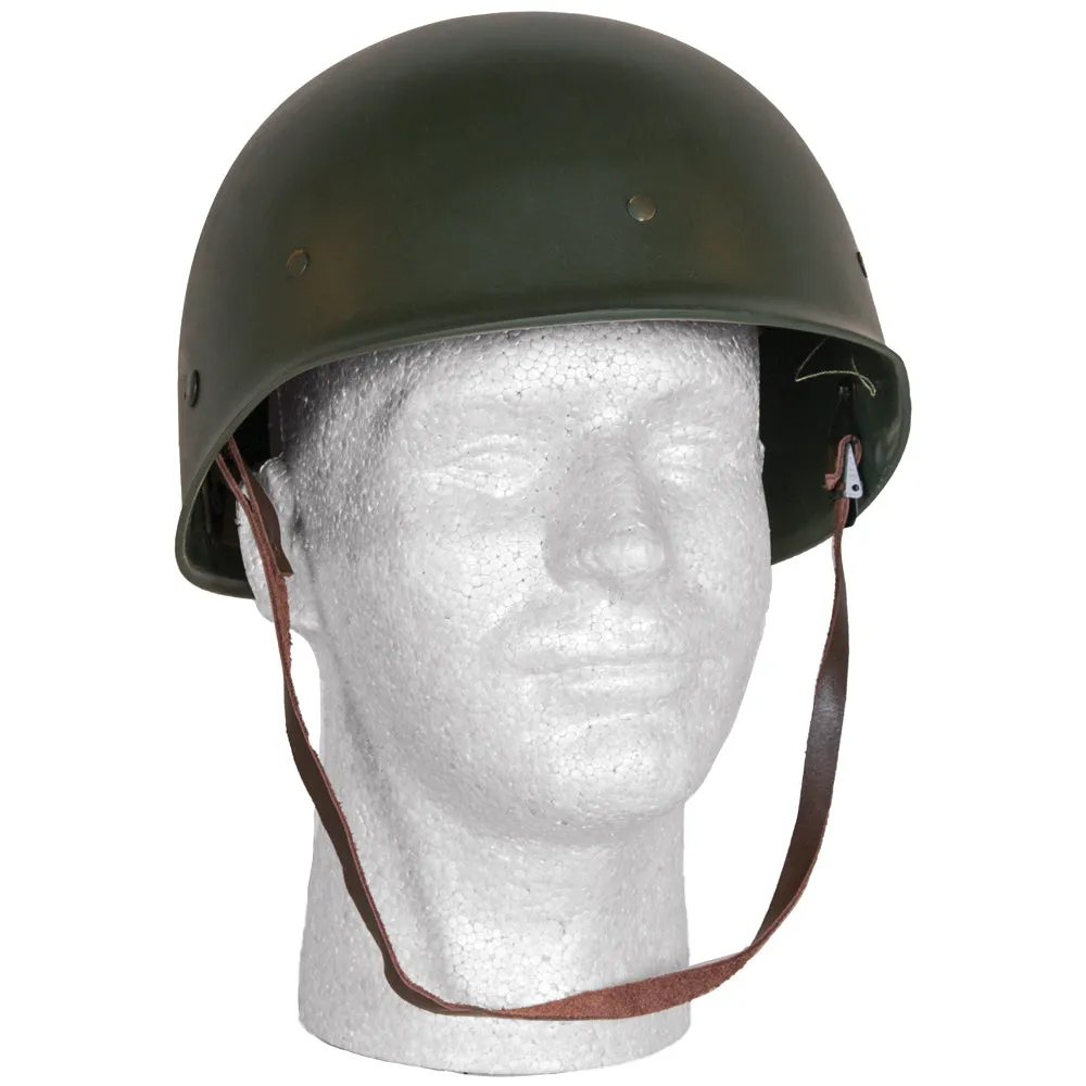 Deluxe M1 Style Steel Combat Helmet and Liner