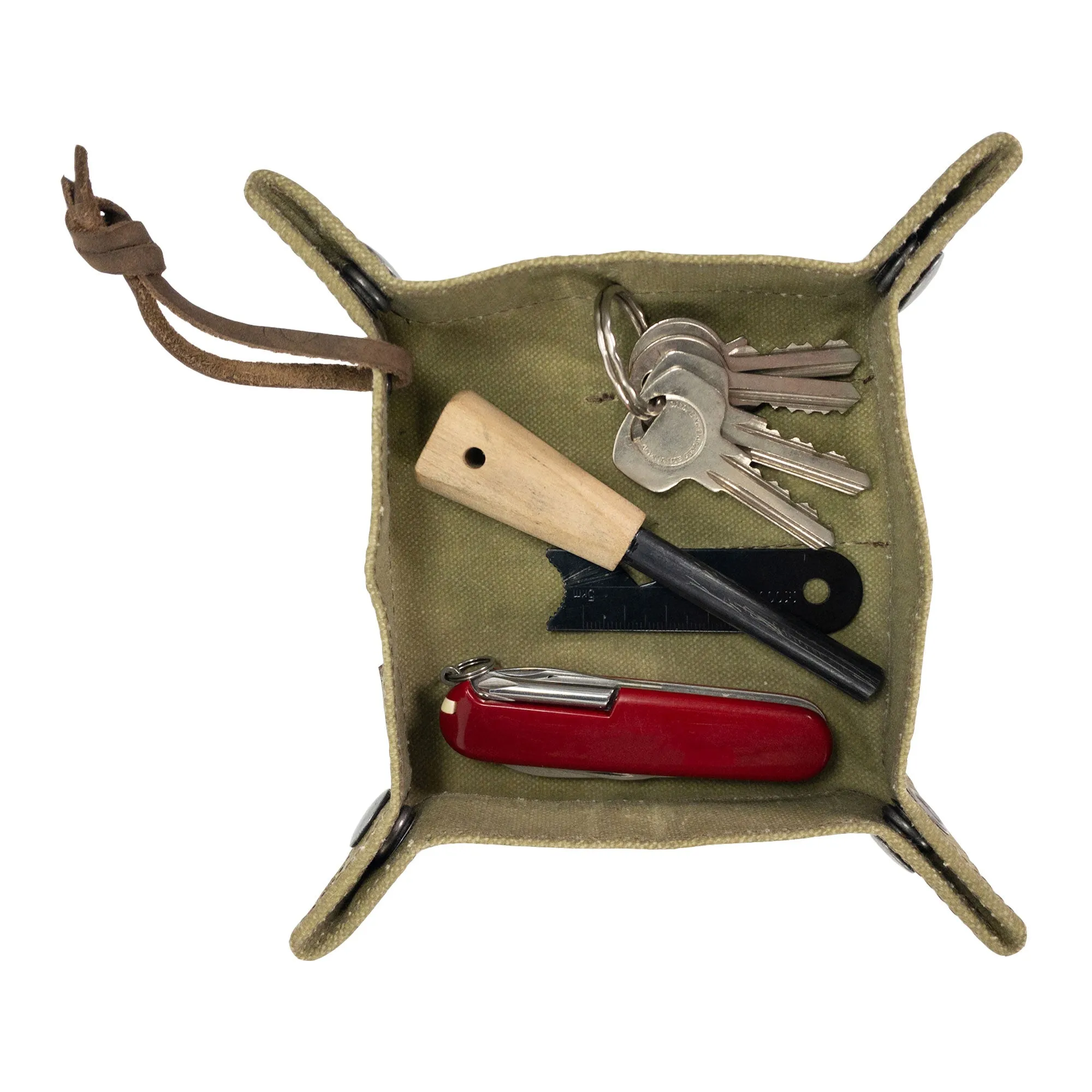 EDC Rustic Catchall with Extra Slots