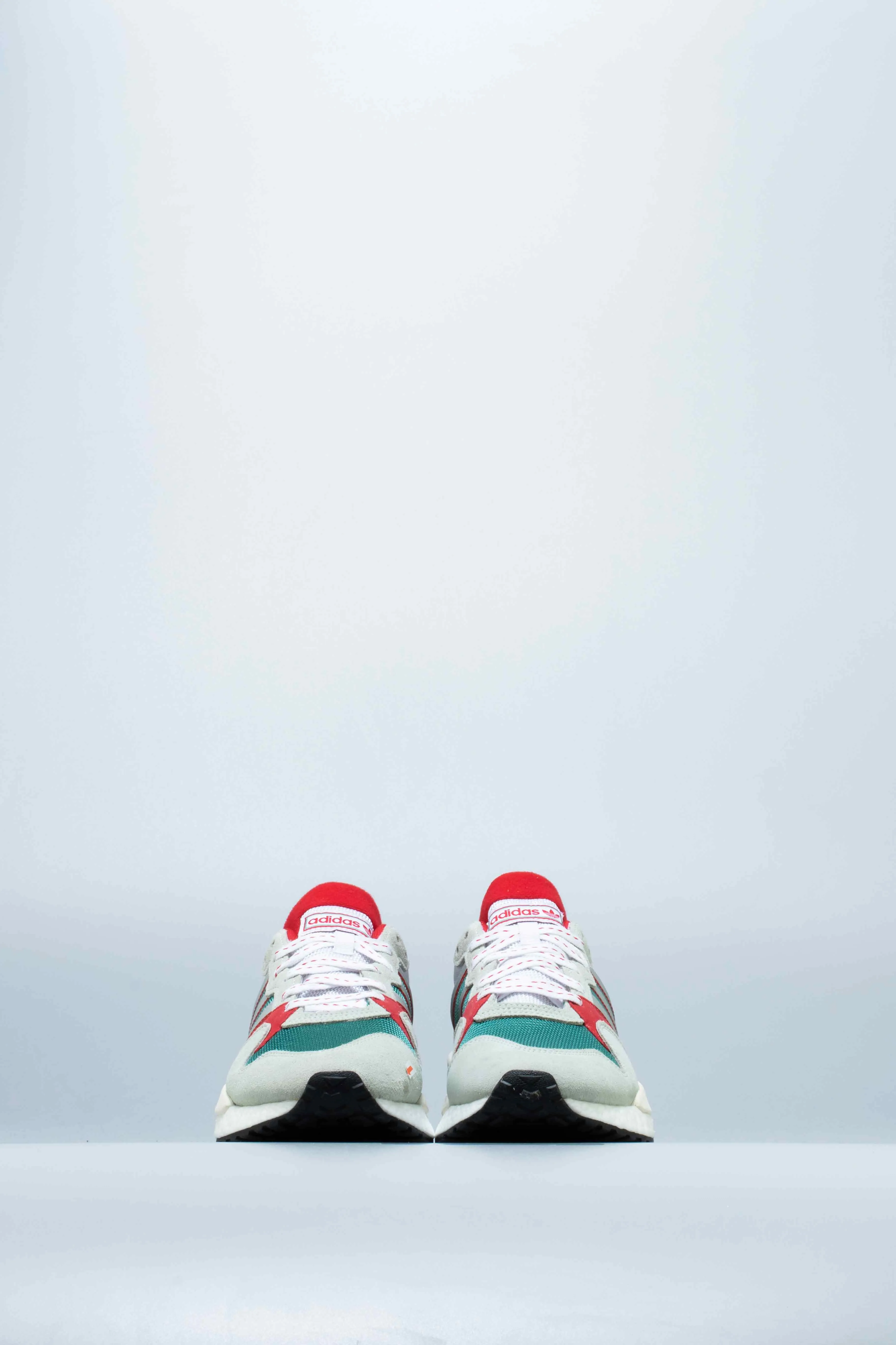 EQT ZX Mens Shoe - White/Grey/Red/Teal