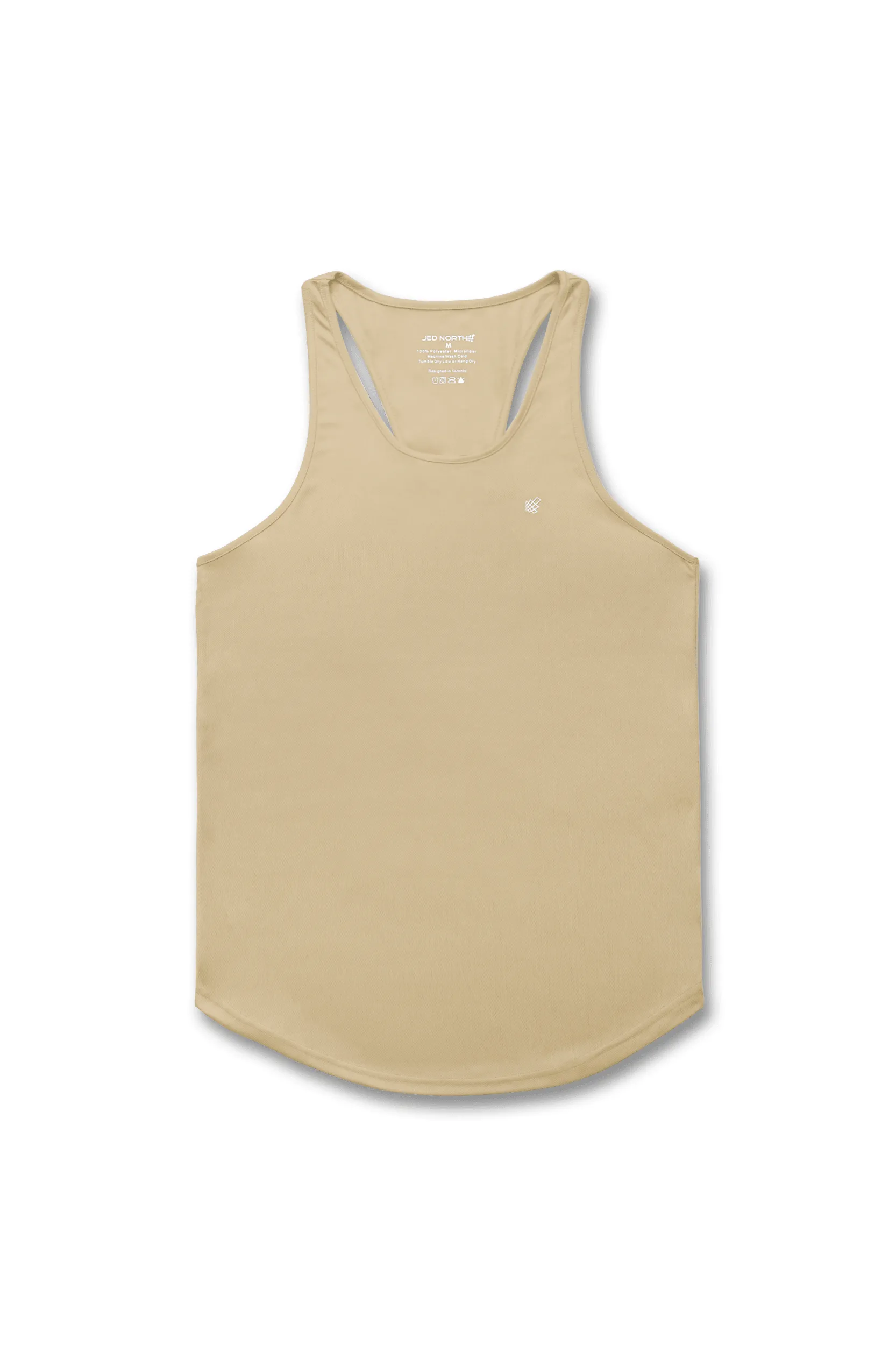 Fast-Dry Bodybuilding Workout Stringer - Khaki