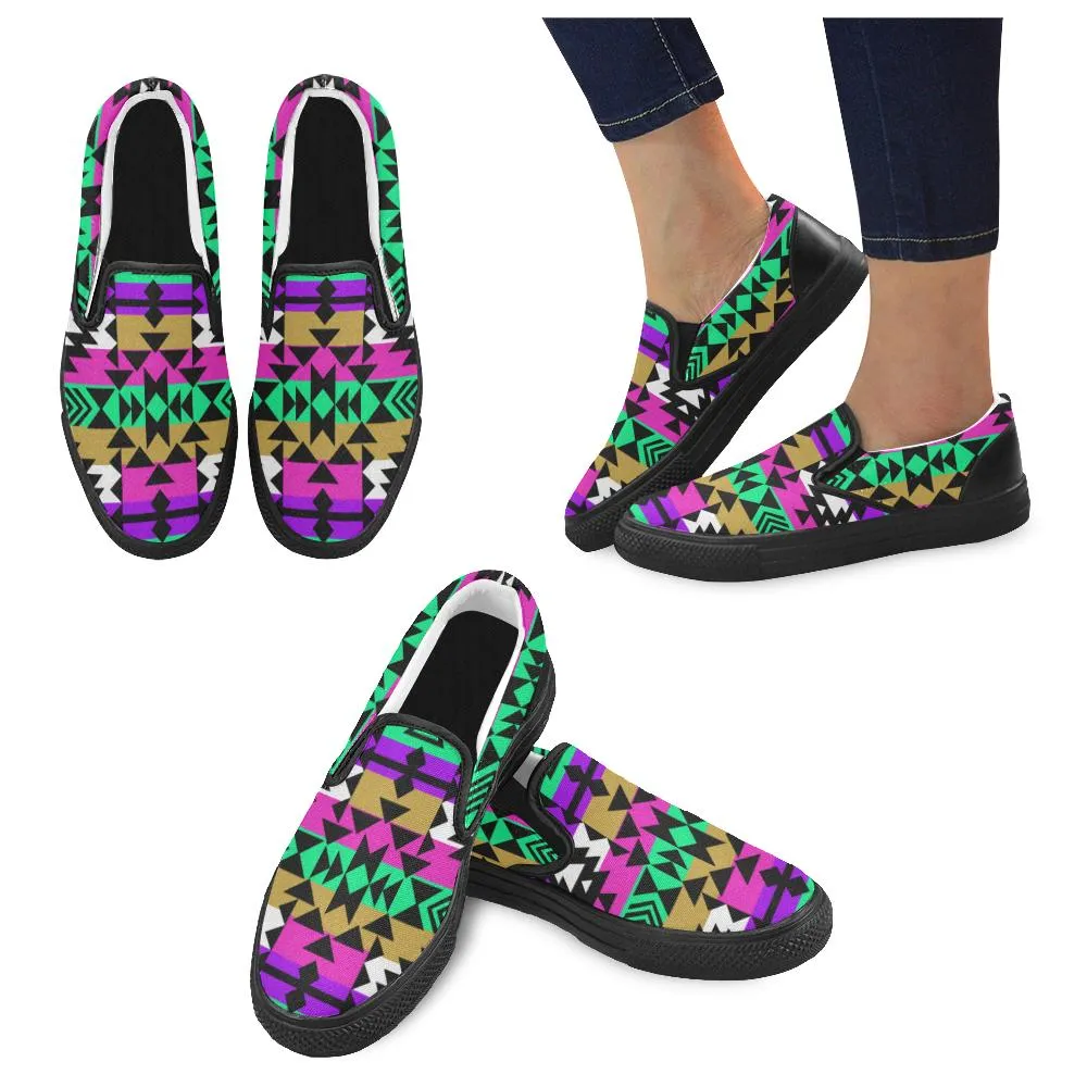 Final Grand Entry Women's Unusual Slip-on Canvas Shoes