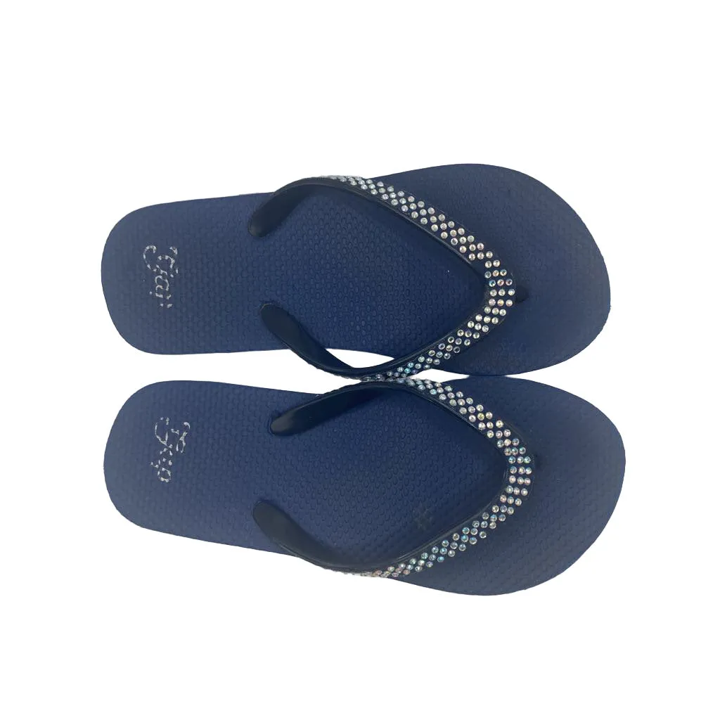 Flipflop Sandals w/Rhinestones