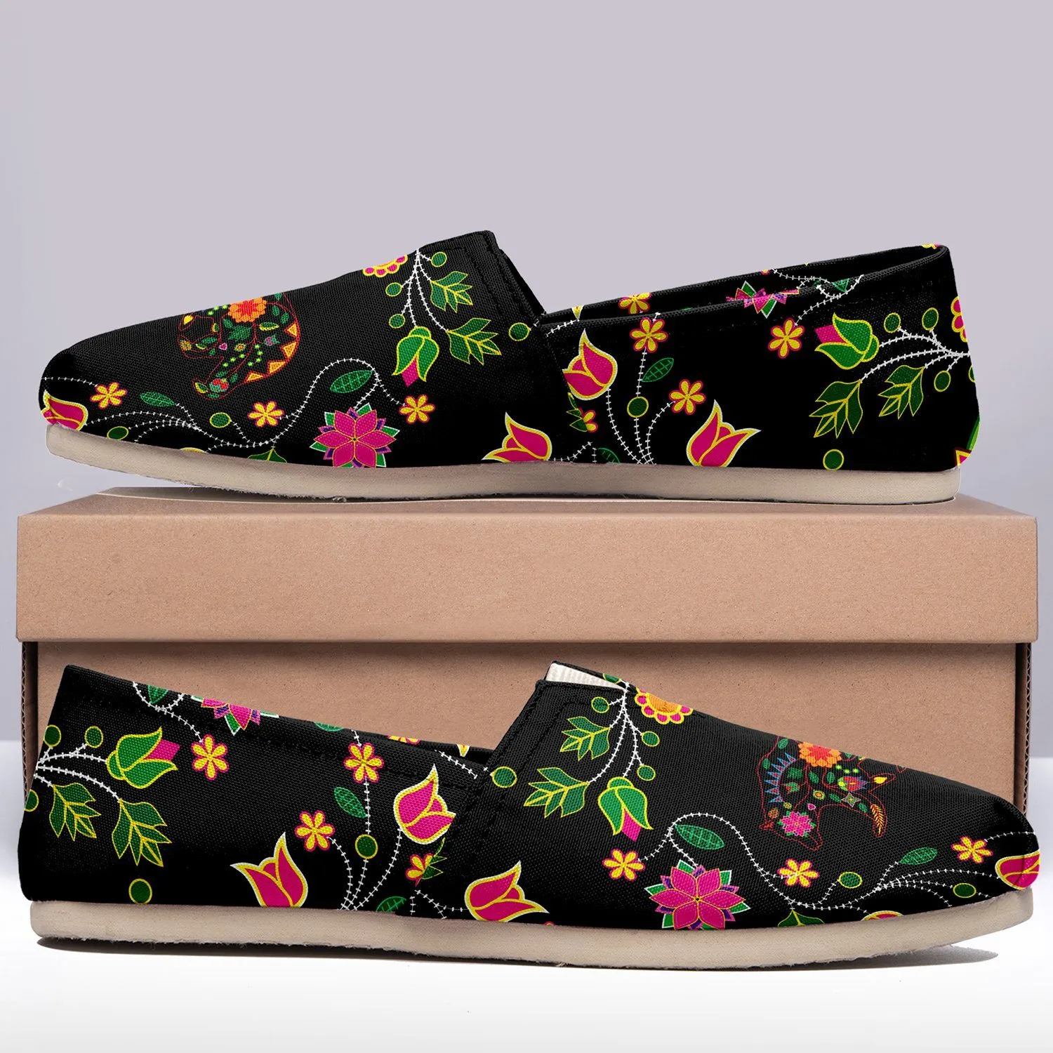 Floral Animal Slip On