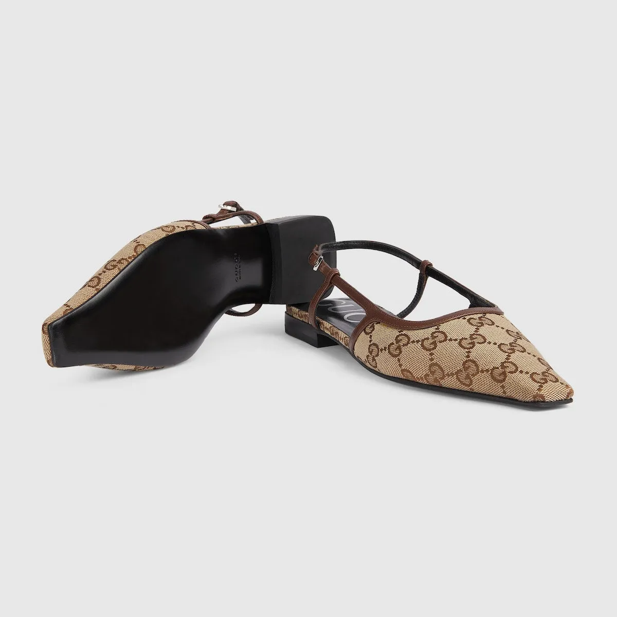 GG slingback ballet flat