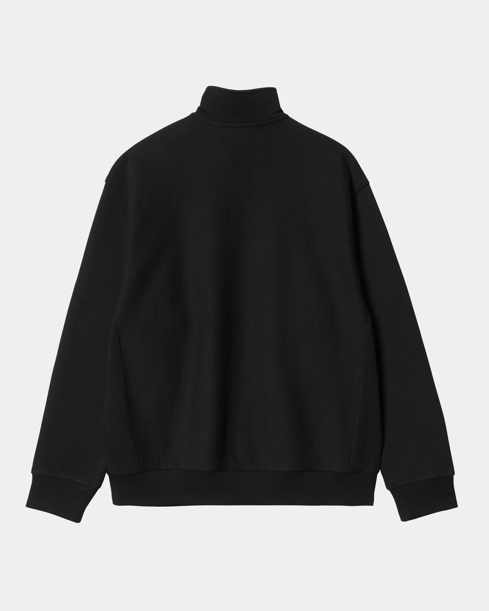 Half Zip American Script Sweatshirt | Black